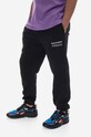 Maharishi spodnie dresowe bawełniane Miltype 9916.BLACK