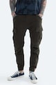 Alpha Industries pantaloni Spodnie Alpha Industries Alman Pant 188201 413 panza verde 188201.413