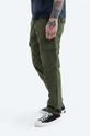 Pamučne hlače Alpha Industries Agent Agent Pant 158205.142 zelena
