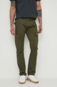 Бавовняні штани Alpha Industries Agent бавовна зелений 158205.142