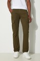 Alpha Industries spodnie bawełniane Agent Pant gładkie zielony 158205.142