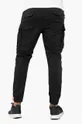Bavlněné kalhoty Alpha Industries Airman Pant 188201 03 černá