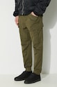 Alpha Industries pantaloni de bumbac Airman Pant verde 188201.142