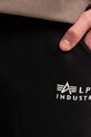 Bavlněné tepláky Alpha Industries černá 106364.649