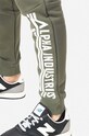 Alpha Industries cotton joggers green 118364.142