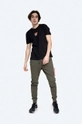 Tepláky Alpha Industries X-Fit Slim Cargo Pant zelená