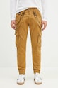 Панталон Alpha Industries Utility Pant еластичен кафяв 128202.13