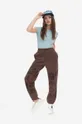 brązowy PLEASURES spodnie dresowe Choices Sweatpant