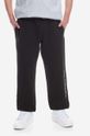 Abbigliamento thisisneverthat pantaloni da jogging in cotone TN230TPAWP04 nero