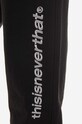 thisisneverthat cotton joggers TN230TPAWP04 black