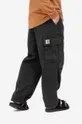 Хлопковые брюки Carhartt WIP Cole Cargo Pant чёрный