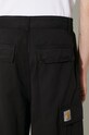 Carhartt WIP cotton trousers Cole Cargo Pant black I031218