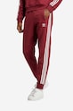 adidas Originals joggers CLASSICS 3-STRIPES PANTS Planet friendly maroon IA4796