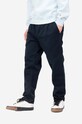 Carhartt WIP spodnie bawełniane I025934 granatowy AA00