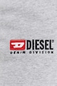 Diesel spodnie dresowe bawełniane P-TARY-DIV szary A03770.0GEAD
