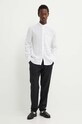 Marc O'Polo spodnie lniane M24003910258 czarny AA00