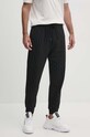 Armani Exchange pantaloni de trening din bumbac bumbac negru 8NZPCW.ZJNRZ.NOS