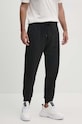 Armani Exchange pantaloni de trening din bumbac bumbac negru 8NZPCW.ZJNRZ.NOS