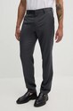Oblečení Vlněné kalhoty BOSS 50469174 šedá