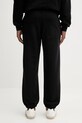 Odzież MSGM spodnie dresowe bawełniane 2000MP500.300000 czarny
