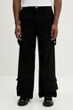 Heliot Emil spodnie bawełniane bawełna czarny SS26PRE.M.10.160.BLK01.