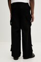 Odzież Heliot Emil spodnie bawełniane SS26PRE.M.10.160.BLK01. czarny