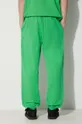 Pangaia spodnie dresowe bawełniane zielony
