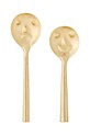 Bloomingville linguri de salata Inza 2-pack galben 82068381