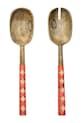 Madam Stoltz łyżki sałatkowe 27 cm 2-pack multicolor MMS25.02.07
