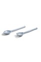 &k Amsterdam zestaw łyżek do serwowania z porcelany 27,5 x 6 x 2 cm 2829.08 niebieski AA00