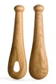 Sagaform zestaw sztućców do sałaty z drewna dębowego 24 x 7 x 2 cm brązowy 5017867