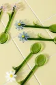 &k amsterdam łyżeczka flora white 2-pack zielony 2174.12