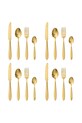 Bloomingville komplet sztućców dla 4 os. Frea 16-pack żółty 82061771