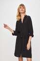 Vila - Šaty látka čierna 14052288