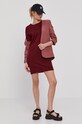 Vero Moda Sukienka 10137034 bordowy AA00