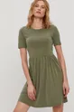 зелений Сукня Pieces Жіночий
