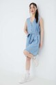 Vero Moda Sukienka 10247808 niebieski AA00