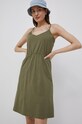 Bavlnené šaty Noisy May 27016192.BurntOlive zelená AA00