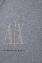 Armani Exchange sukienka bawełniana 8NYADY.YJ68Z.NOS 8NYADY.YJ68Z.NOS szary