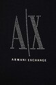 Бавовняна сукня Armani Exchange 8NYADY.YJ68Z.NOS чорний
