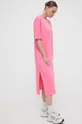Φόρεμα Armani Exchange ροζ
