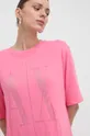 rózsaszín Armani Exchange ruha