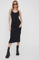 Pieces sukienka 17101770.Black czarny AA00