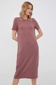 Vero Moda sukienka 10210479.RoseBrown bordowy AA00