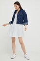 Vero Moda sukienka bawełniana 10225791.SnowWhit2 biały AA00