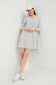 Vero Moda sukienka bawełniana 10225791.SnowWhit5 biały AA00