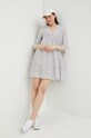 Vero Moda sukienka bawełniana 10225791.SnowWhit5 biały AA00