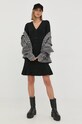 Karl Lagerfeld rochie 225W1351 negru AA00