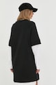Ruházat Karl Lagerfeld pamut ruha 225W1353 fekete