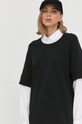 Хлопковое платье Karl Lagerfeld мультиколор 225W1353